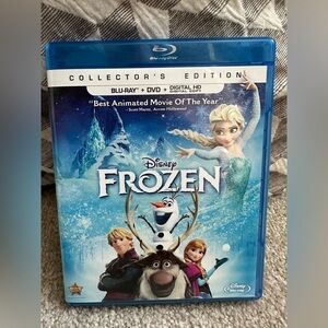 Frozen blu ray and dvd collectors edition